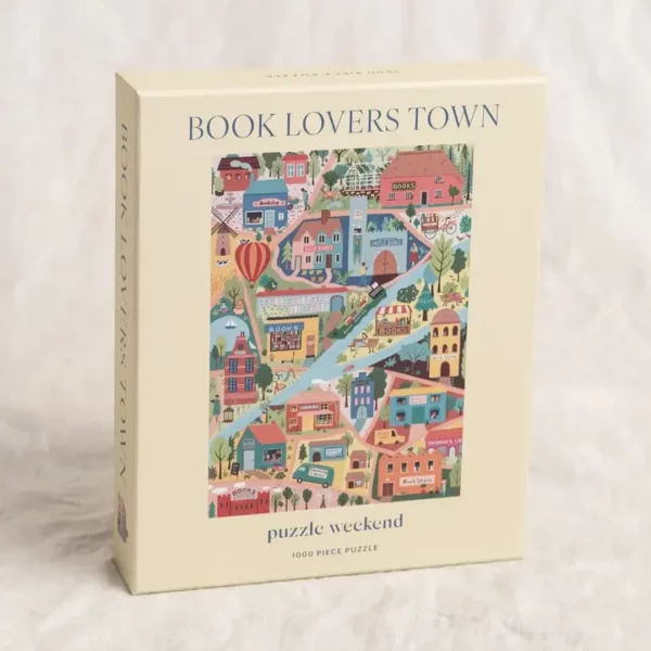Book Lover's Town Puzzle Book Lover's Town - Puzzle Weekend - 1000 pièces