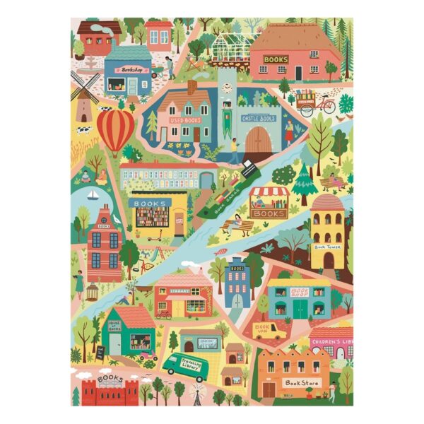 Book Lover's Town3 Puzzle Book Lover's Town - Puzzle Weekend - 1000 pièces