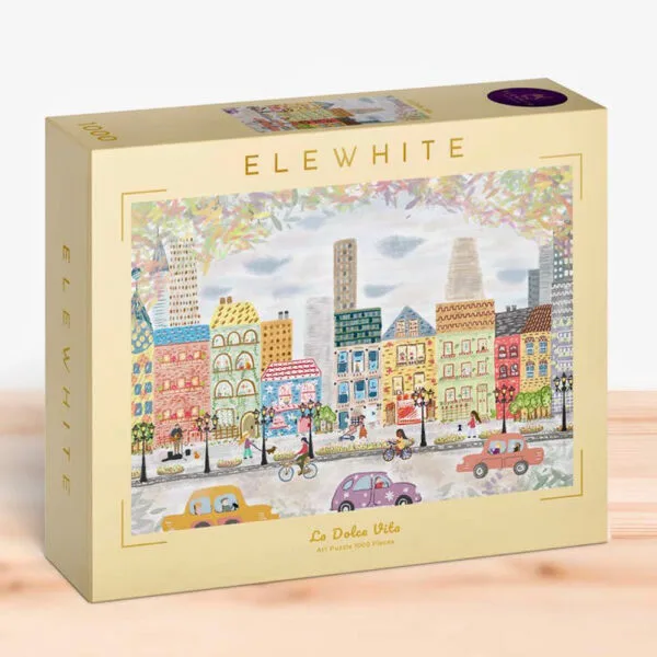 Puzzle La Dolce Vita - Elewhite - 1000 pièces