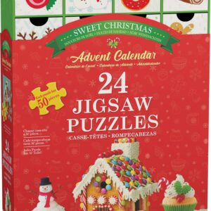 Calendrier de l’avent Puzzle Sweet Christmas - Eurographics - 1200 pièces