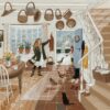 Puzzle Le Printemps à ma Porte - Michèle Wilson - 250 pièces