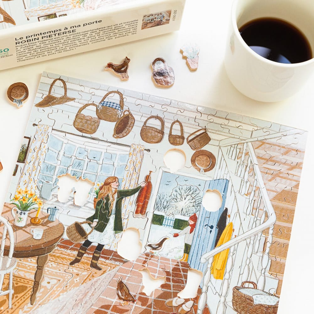 Puzzle Le Printemps à ma Porte - Michèle Wilson - 250 pièces – Image 3