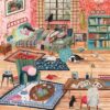 Puzzle Une Journée Cosy - Pieces & Peace - 1000 pièces