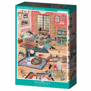 Puzzle Une Journée Cosy - Pieces & Peace - 1000 pièces