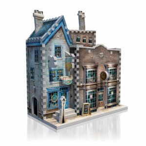 Puzzle 3D Ollivander's Wand Shop™️ and Scribbulus - Wrebbit3D - 295 pièces