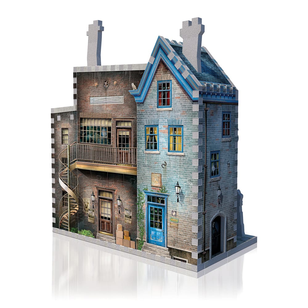 Puzzle 3D Ollivander's Wand Shop™️ and Scribbulus - Wrebbit3D - 295 pièces – Image 4