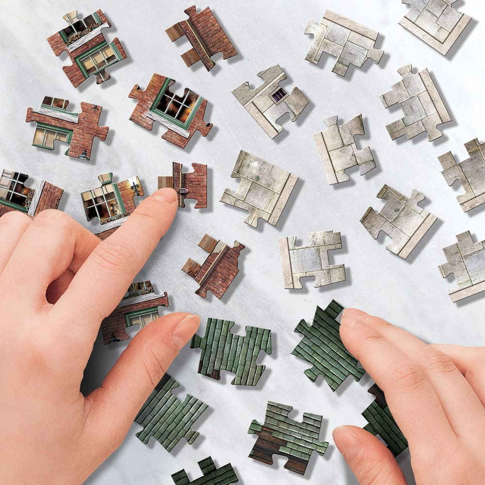 Puzzle 3D Ollivander's Wand Shop™️ and Scribbulus - Wrebbit3D - 295 pièces – Image 7