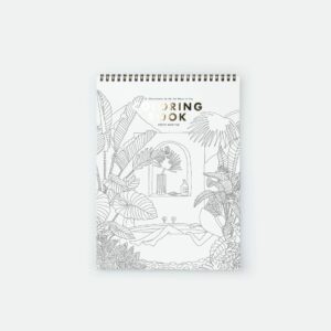 Livre de coloriage Exotic Bathtub - All The Ways To Say
