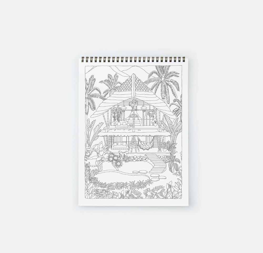 Livre de coloriage Exotic Bathtub - All The Ways To Say – Image 4