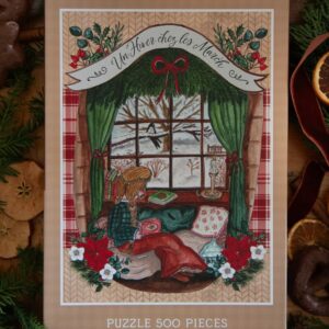 Puzzle Un Hiver chez les March - Caro from Woodland - 500 pièces