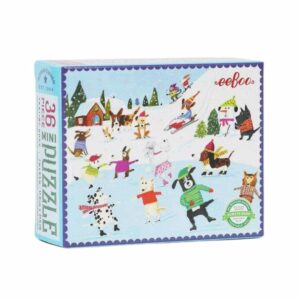 Puzzle Skating Dogs - eeBoo - 36 pièces
