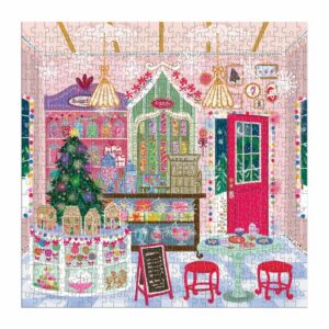 Puzzle Gingerbread Cottage - Galison - 500 pièces