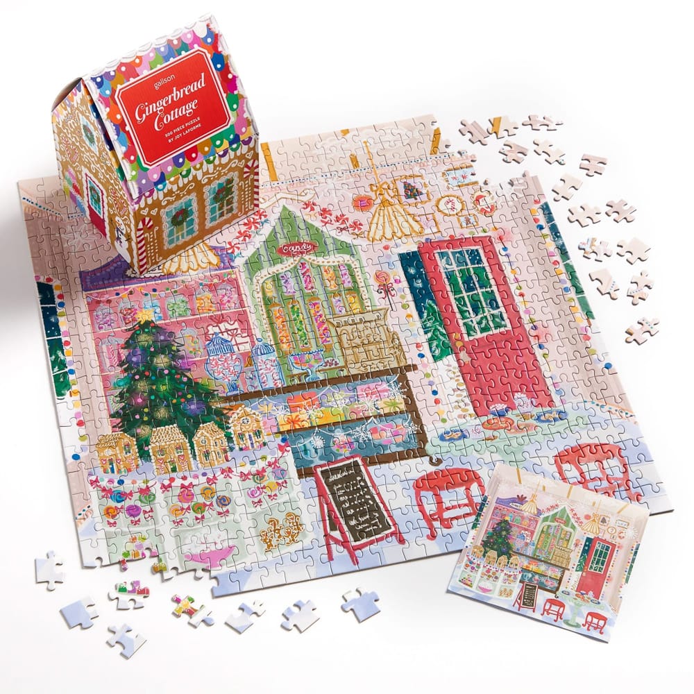 Puzzle Gingerbread Cottage - Galison - 500 pièces – Image 2