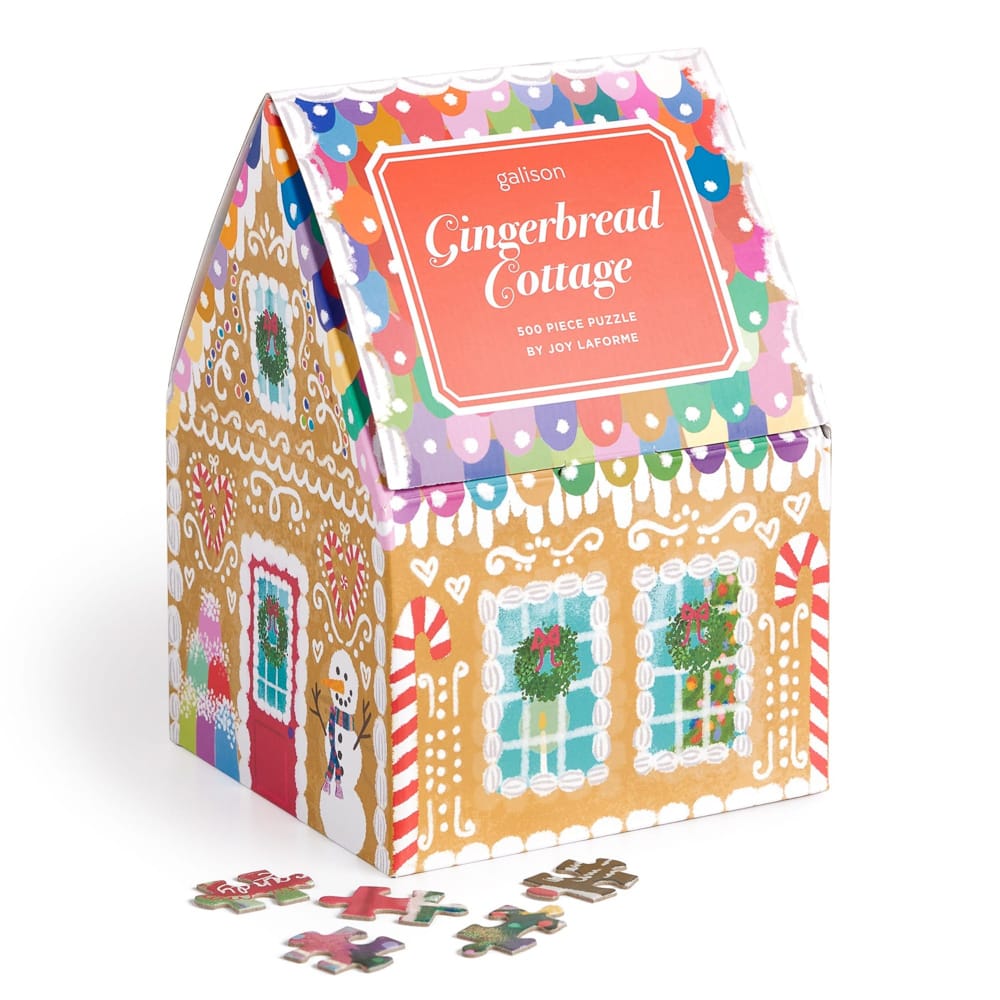 Puzzle Gingerbread Cottage - Galison - 500 pièces – Image 4