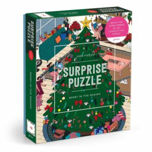 Puzzle Merry In The Making (Puzzle surprise) - Galison - 1000 pièces