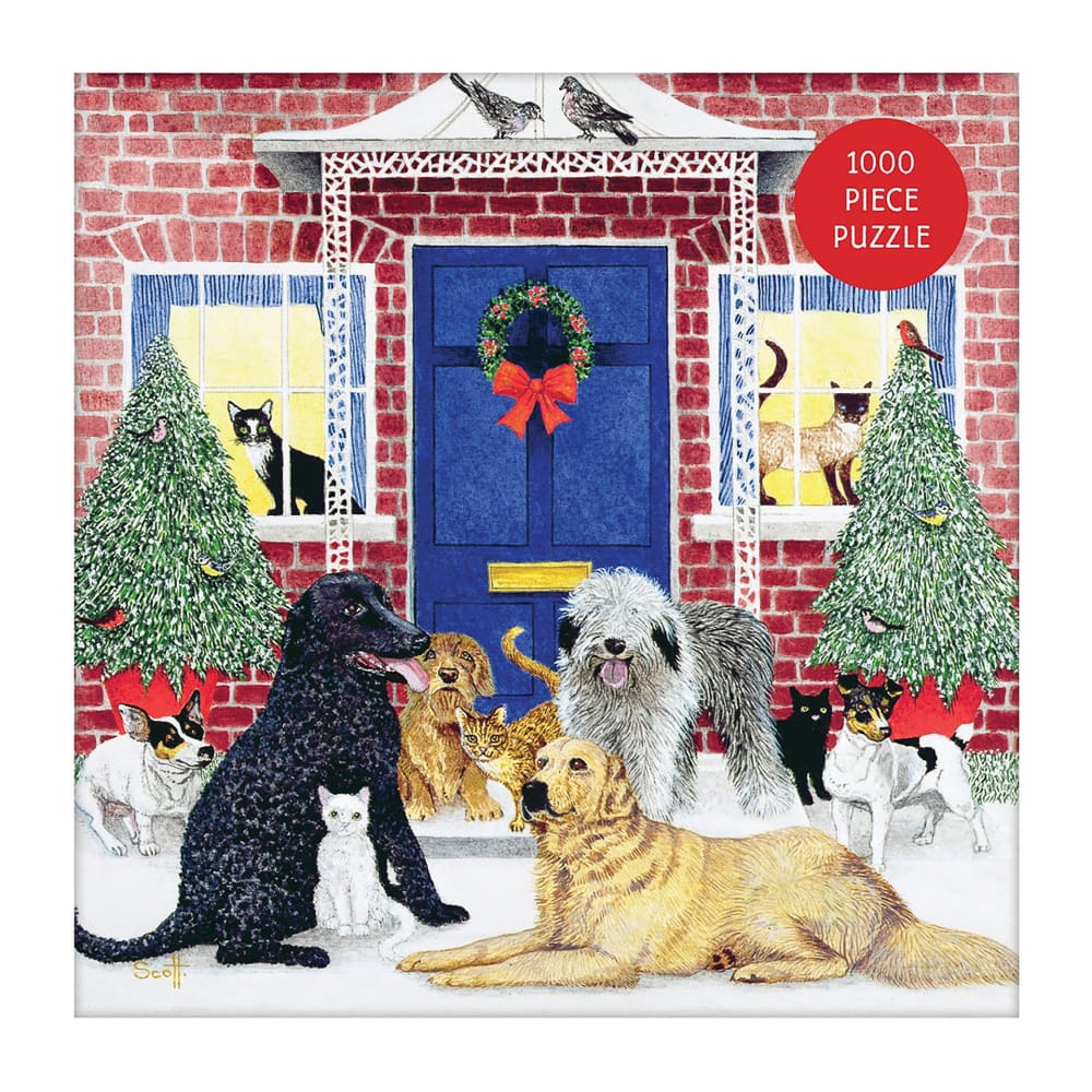 Puzzle Christmas Cottage - Galison - 1000 pièces – Image 3