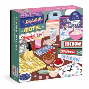 Puzzle Game Night - Galison - 1000 pièces