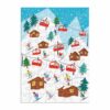 Calendrier de l'avent puzzle Louise Cunningham Merry and Bright - Galison - 960 pièces