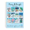 Calendrier de l'avent puzzle Louise Cunningham Merry and Bright - Galison - 960 pièces