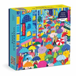 Puzzle Umbrella Lane - Galison - 1000 pièces