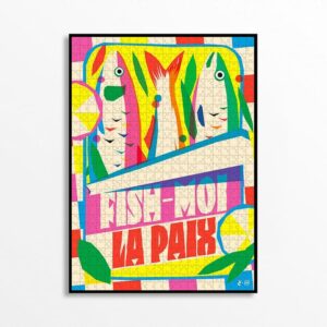 Puzzle Fish-moi la paix - Piece & Love - 1000 pièces