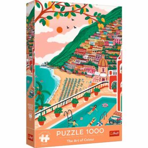 Puzzle The Art of Colour : Positano - Trefl - 1000 pièces