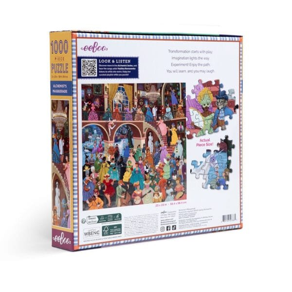 Puzzle Alchemist's Masquerade - eeBoo - 1000 pièces – Image 4