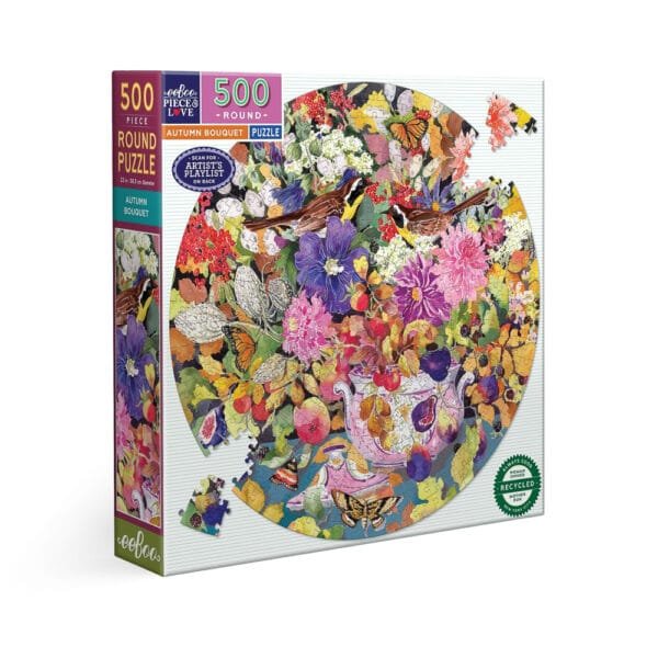 Puzzle Autumn Bouquet - eeBoo - 500 pièces