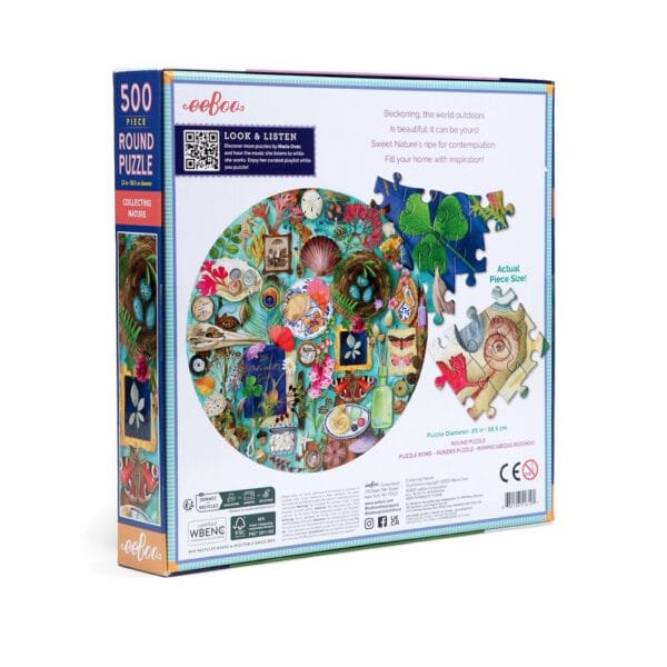 Puzzle Collecting Nature - eeBoo - 500 pièces – Image 3