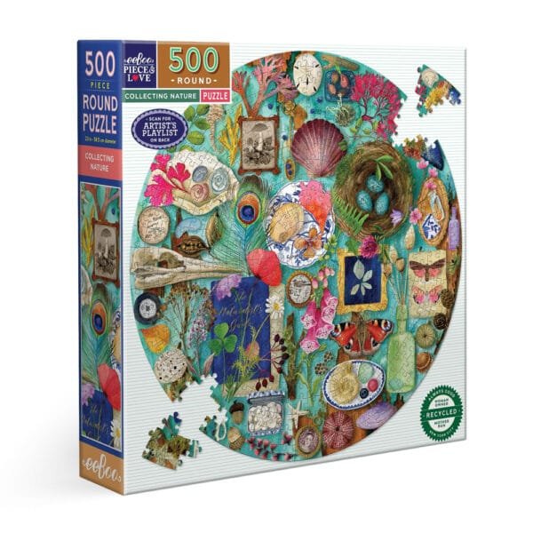 Puzzle Collecting Nature - eeBoo - 500 pièces