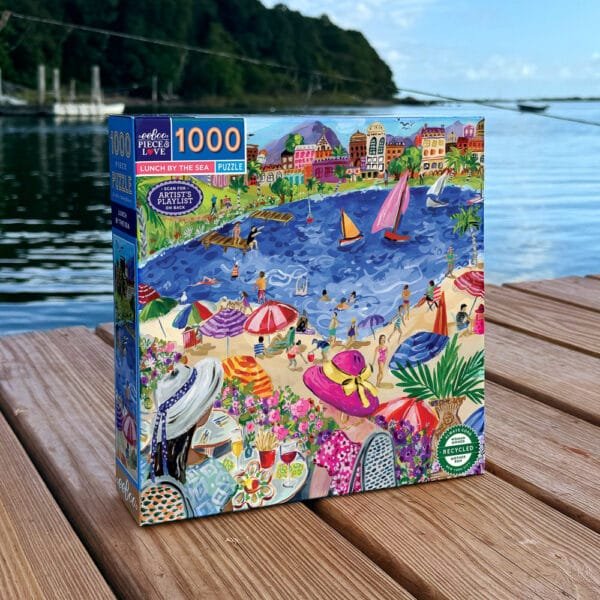 Puzzle Lunch by the Sea - eeBoo - 1000 pièces – Image 3