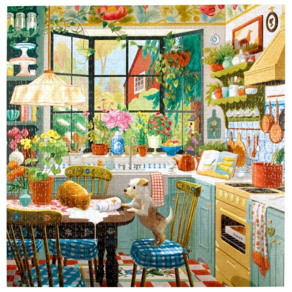 Puzzle Springtime Kitchen - eeBoo - 1000 pièces – Image 2