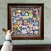 Puzzle The Cat & The Yarn - eeBoo - 1000 pièces