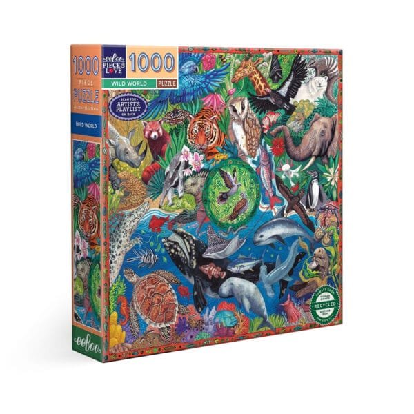 Puzzle Wild World - eeBoo - 1000 pièces