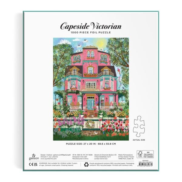 Puzzle Capeside Victorian - Galison - 1000 pièces – Image 6