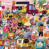Puzzle Cat Crowd - Magnolia - 1000 pièces