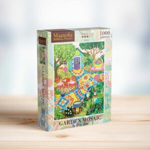 Puzzle Garden Mosaic - Magnolia - 1000 pièces