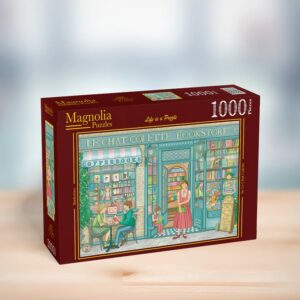 Puzzle Librairie - Magnolia - 1000 pièces