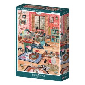 Puzzle Une Journée Cosy - Pieces & Peace - 1000 pièces