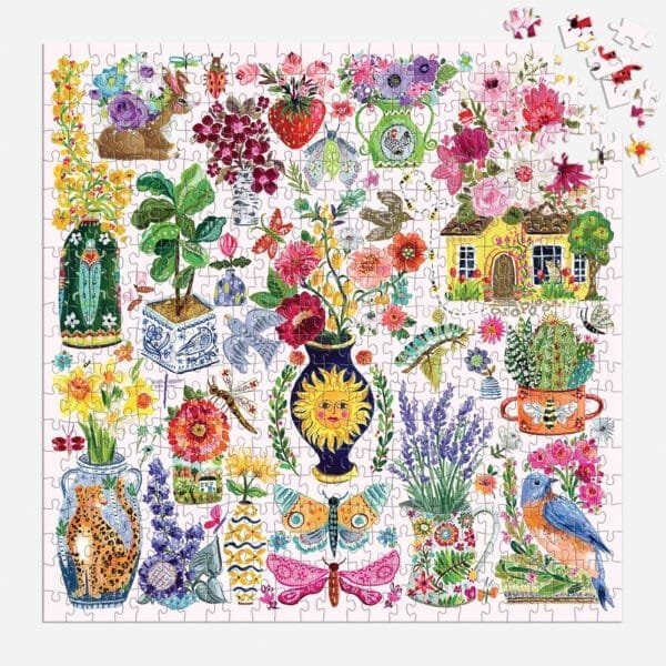 Puzzle Buzzy Bouquets - Galison - 500 pièces – Image 5