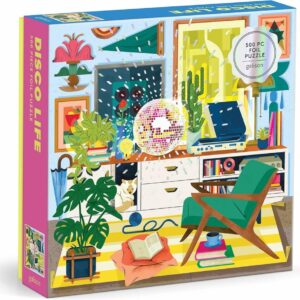 Puzzle Disco Life - Galison - 500 pièces