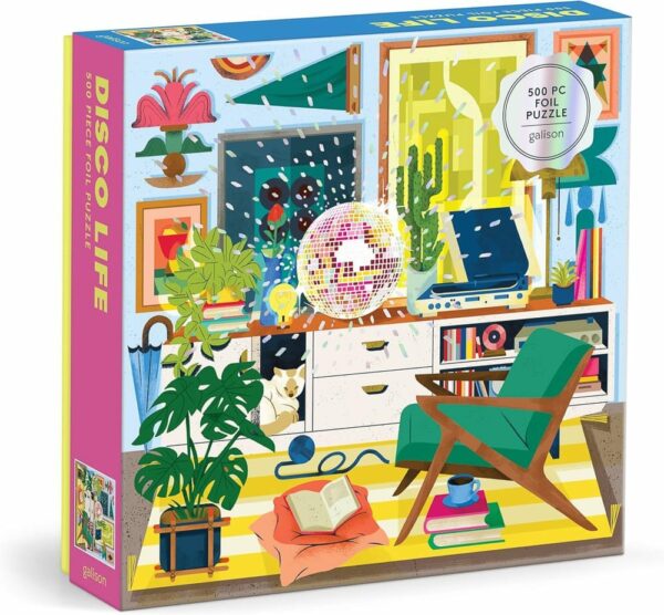 Puzzle Disco Life - Galison - 500 pièces