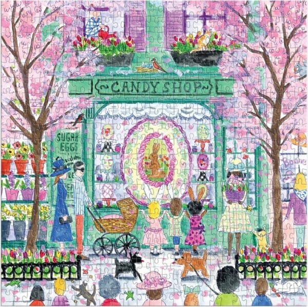 Puzzle Easter Candy Shop - Galison - 500 pièces – Image 3