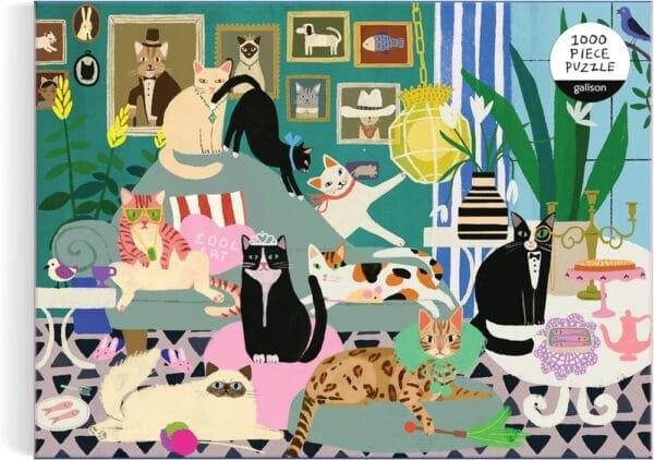 Puzzle Glamour Cats - Galison - 1000 pièces – Image 2