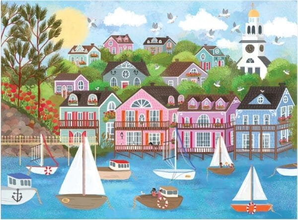 Puzzle Harbor by The Sea - Galison - 1000 pièces – Image 4