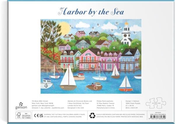 Puzzle Harbor by The Sea - Galison - 1000 pièces – Image 6