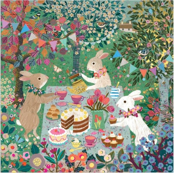 Puzzle Spring Tea Party - Galison - 500 pièces – Image 3