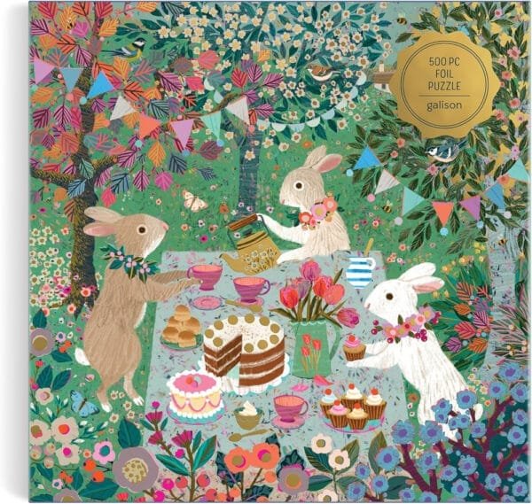 Puzzle Spring Tea Party - Galison - 500 pièces – Image 2