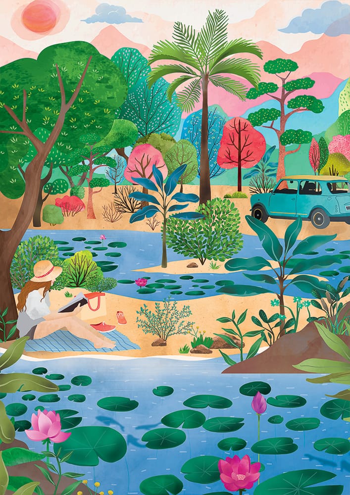 Puzzle Du Temps Pour Moi - Pieces & Peace - 1000 pièces – Image 2