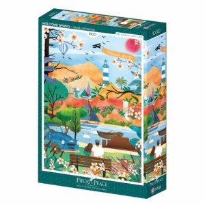 Puzzle Welcome Spring - Pieces & Peace - 1000 pièces